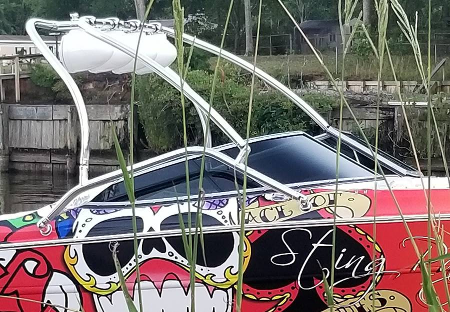 2007 Stingray LX220 with Airborne 2.0 Wakeboard Tower