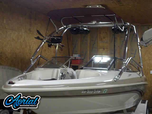 1997 Larson 186 with Airborne 2.0 Wakeboard Tower — customer install photo