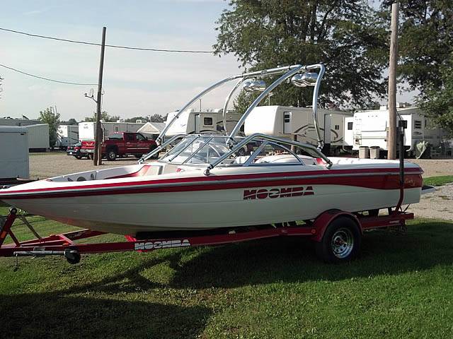 2002 Moomba Outback LS with Airborne Wakeboard Tower — customer install photo