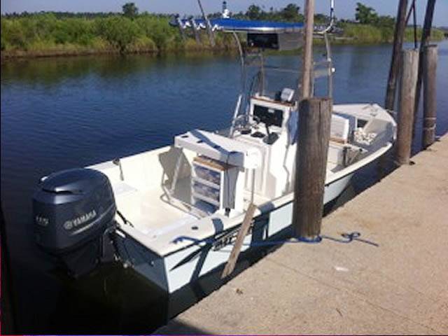 2013 May-Craft with SG300 Boat T-Top