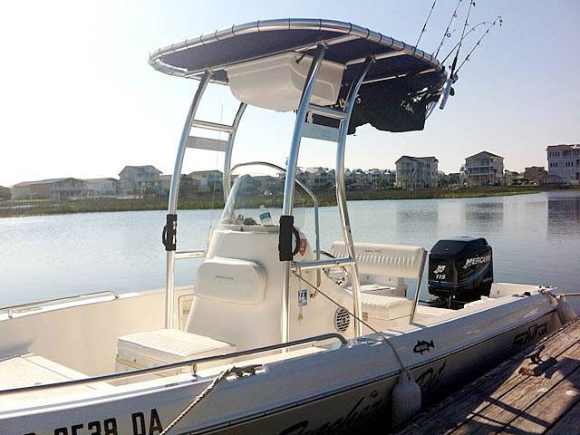 2005 Sea Fox 187 with SG300 Boat T-Top