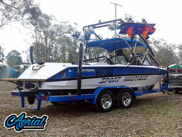 1994 Sport Nautique with Airborne Wakeboard Tower — customer install photo