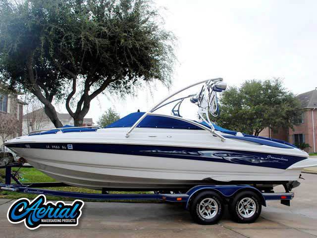 2005 Crownline 225 GLS with Assault Wakeboard Tower — customer install photo