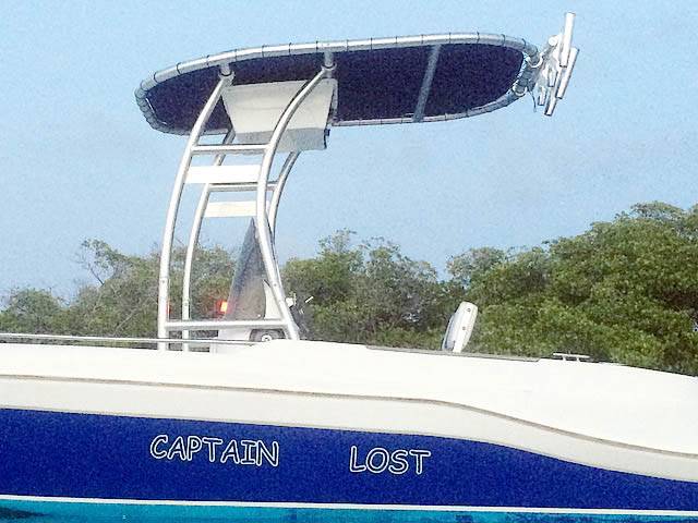 2000 Lenco Marine Cuda 21' with SG300 Boat T-Top