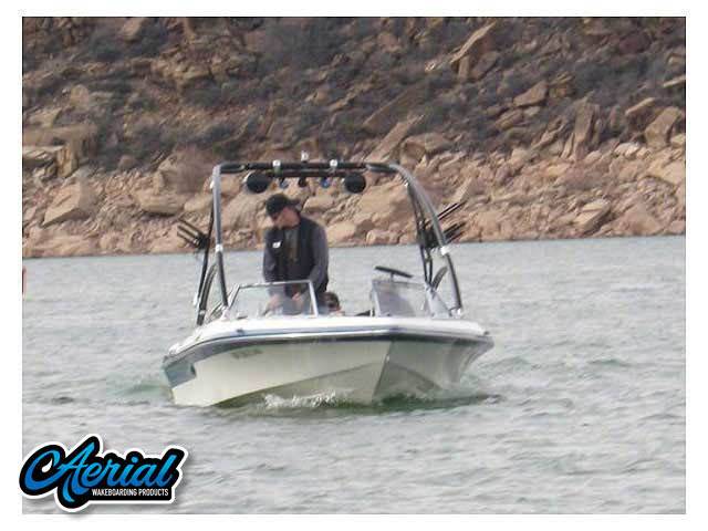 1980 Baja 19ss with Assault Wakeboard Tower