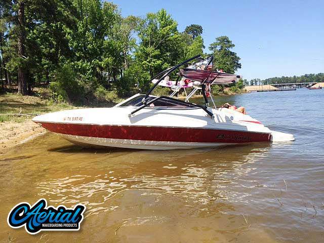 2006 Larson Senza 186 with Airborne Wakeboard Tower — customer install photo