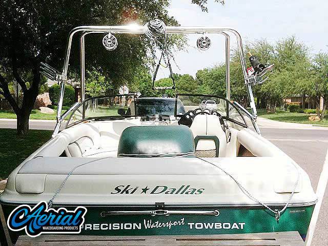 1998 Tige PRE 2200i WT with Airborne 2.0 Wakeboard Tower — customer install photo