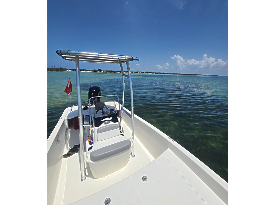 2023 Mako Pro Skiff 17 with SG300 Boat T-Top