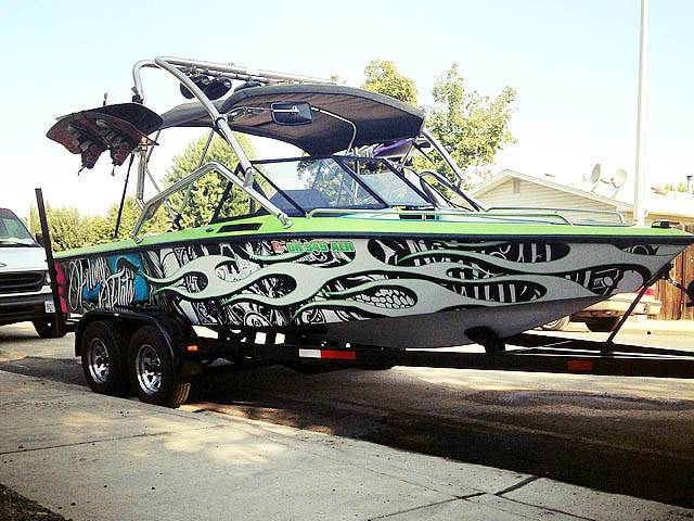 1989 Ski Brendella with Airborne Wakeboard Tower