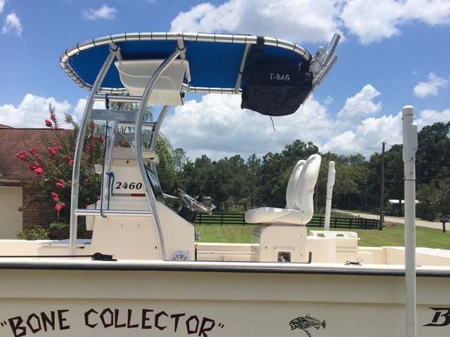 2007 Kencraft 2460 with SG300 Boat T-Top