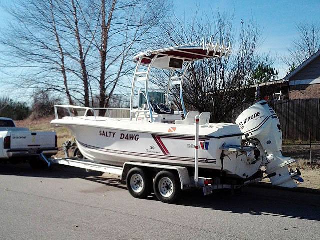 1988 Wellcraft Fisherman 20' with SG300 Boat T-Top