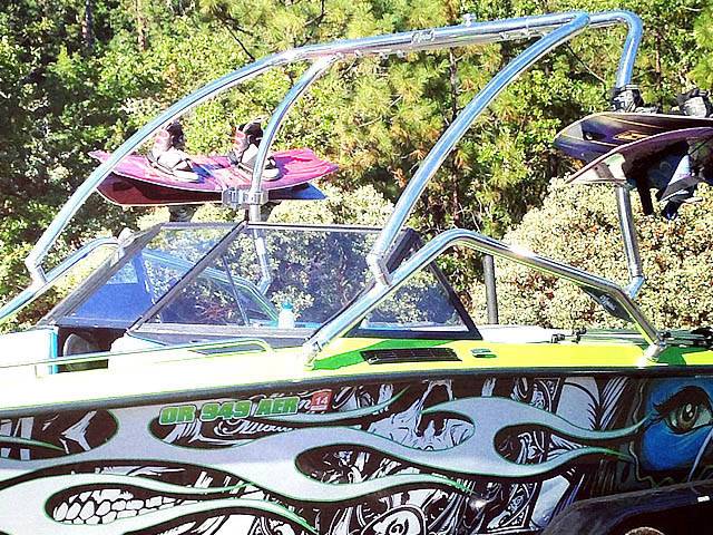 1989 Ski Brendella with Airborne Wakeboard Tower
