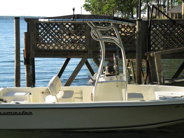 2007 Glasmaster 180cc with SG600 Boat T-Top