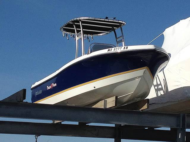 2003 Polar with SG300 Boat T-Top, customer install photo