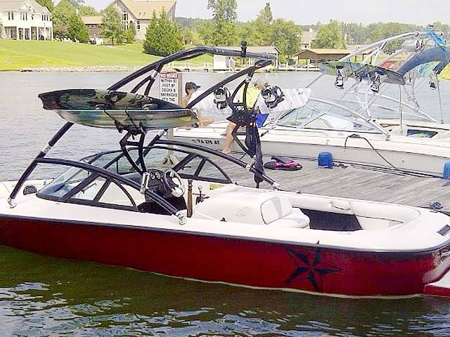 1998 Moomba Outback with Assault Wakeboard Tower