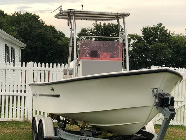 1992 C-Hawk with SG300 Boat T-Top