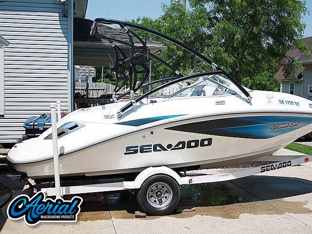 2006 Seadoo Challenger with Assault Wakeboard Tower — customer install photo