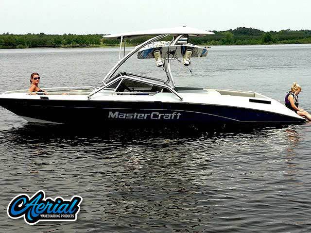 1991 Mastercraft with Airborne Wakeboard Tower — customer install photo