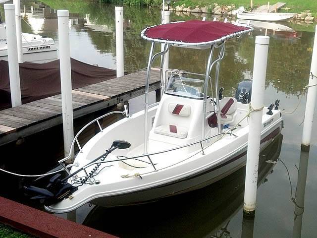 1999 Ranger 18' CC with SG600 Boat T-Top