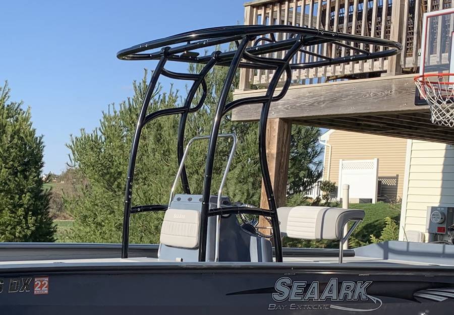 2019 SeaArk Bay Extreme 220 with SG600 Boat T-Top