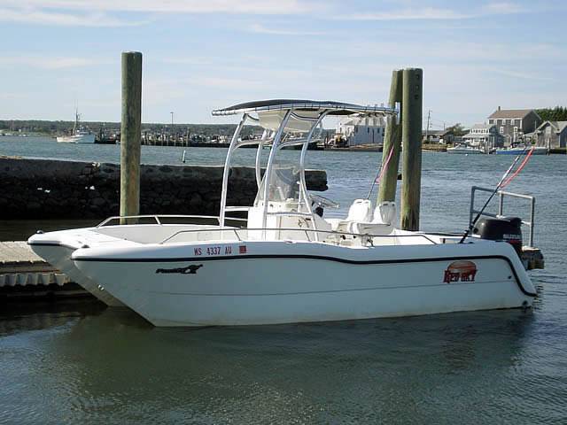 2003 ProKat with SG600 Boat T-Top, customer install photo