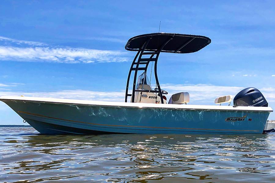 2018 Bulls Bay 2000 with SG300 Boat T-Top