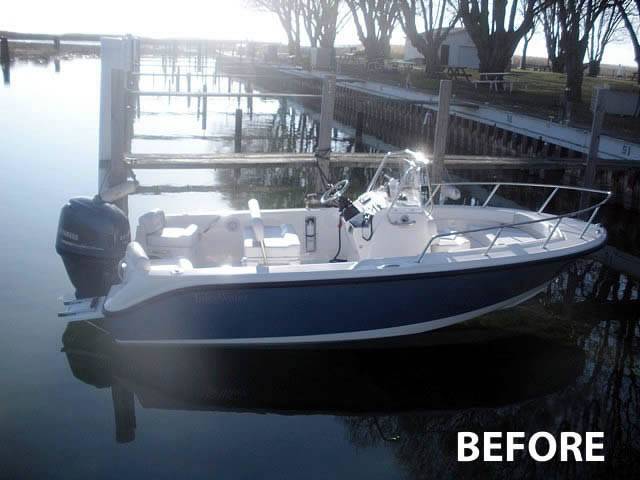 2012 EdgeWater 170CC with SG300 Boat T-Top