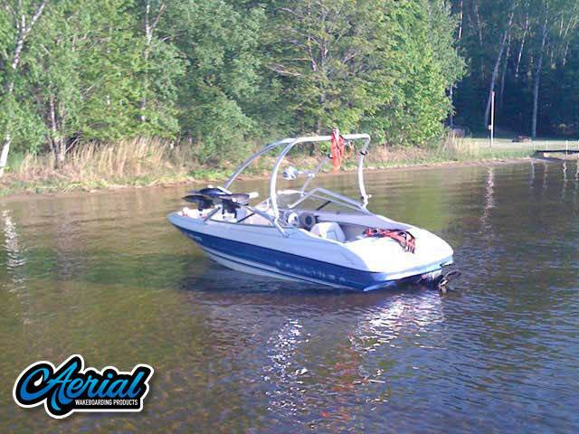 1994 Bayliner Capri 1850 with Airborne 2.0 Wakeboard Tower — customer install photo