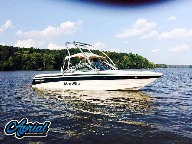 1999 MasterCraft Maristar 205 VRS with Airborne 2.0 Wakeboard Tower — customer install photo