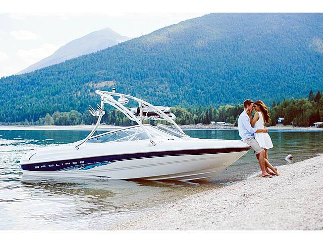 1998 Bayliner 185 Capri with Ascent Wakeboard Tower — customer install photo