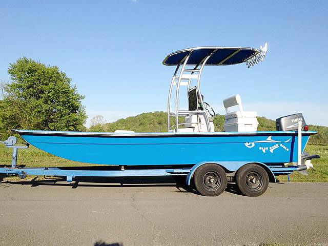 1994 Shark Island Skiff with SG300 Boat T-Top