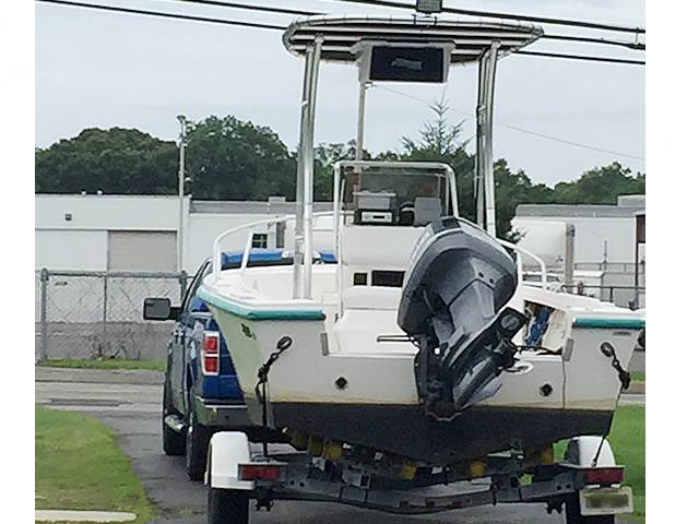 1996 Mako m19 with SG300 Boat T-Top