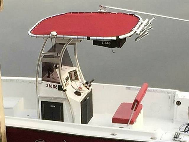 1987 VIP Boats 210cc with SG300 Boat T-Top