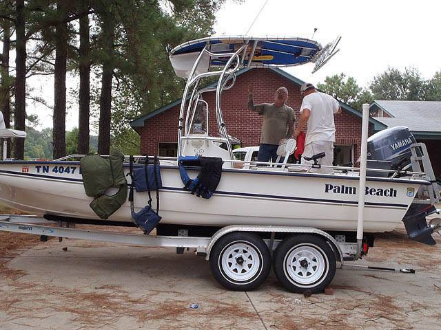 2006 Palm Beach 215 with SG600 Boat T-Top