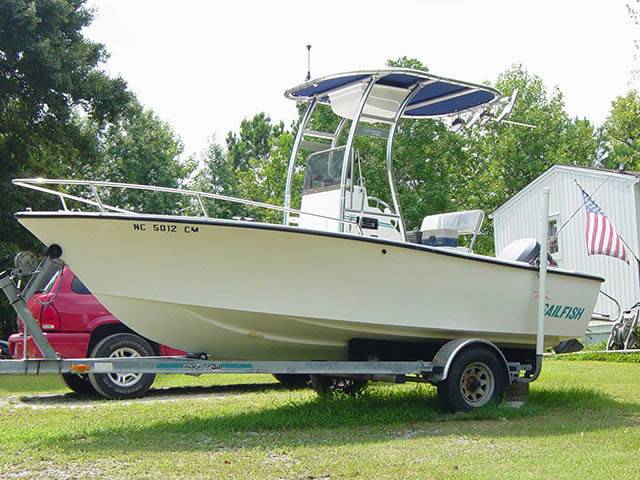 1996 Sailfish with SG300 Boat T-Top