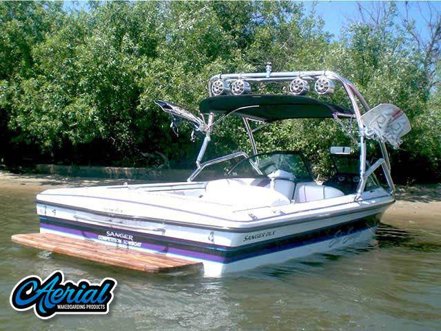 1999 Sanger DLX with Airborne Wakeboard Tower