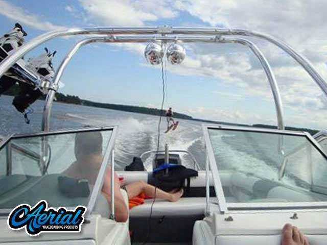 1995 Sea Ray Ski Ray 190 with Airborne 2.0 Wakeboard Tower — customer install photo