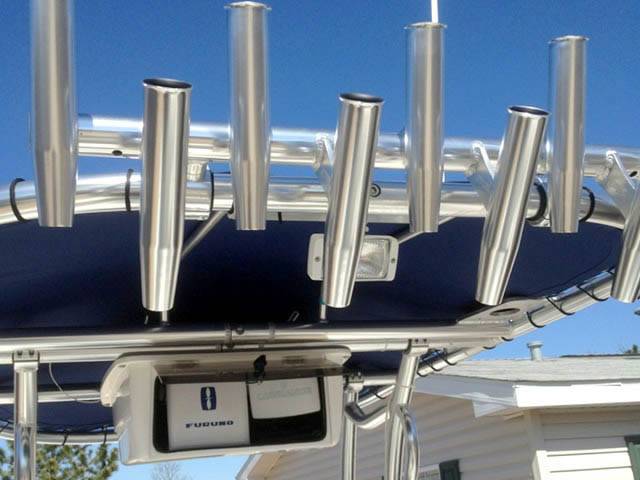 2002 Bombardier Fish Hawk 23' with SG600 Boat T-Top