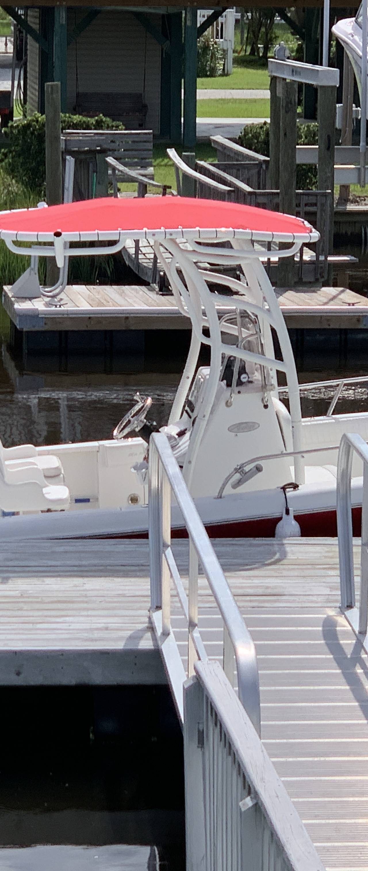 2007 Sea Pro 196CC with SG900 Boat T-Top