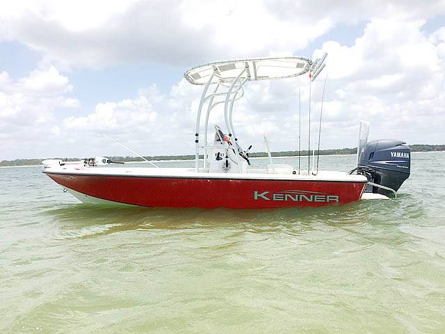 2007 Kenner 180 with SG600 Boat T-Top, customer install photo