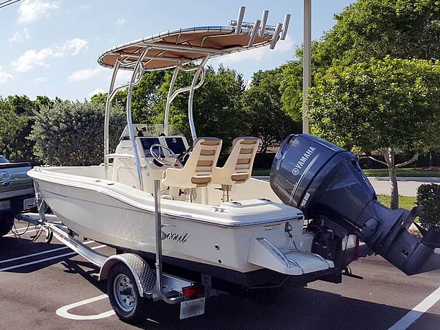 2013 Scout Sportfish 175 with SG600 Boat T-Top