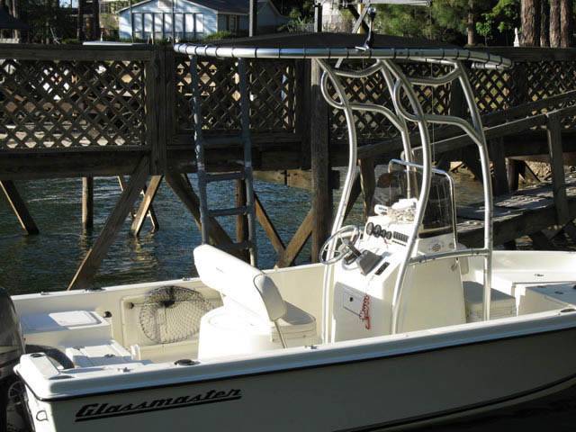 2007 Glasmaster 180cc with SG600 Boat T-Top
