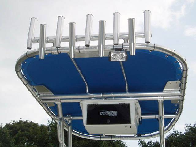 Pioneer with SG600 Boat T-Top
