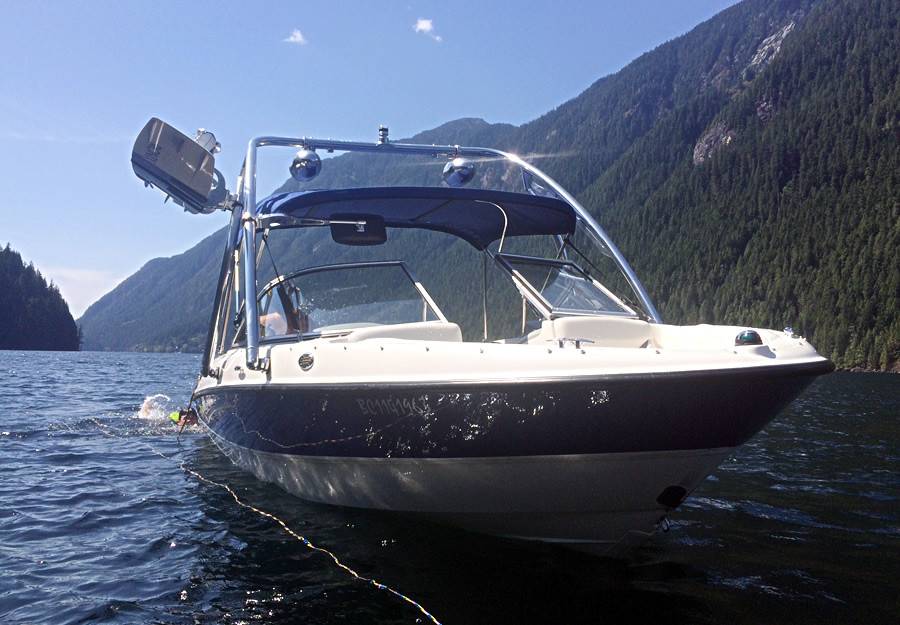 2008 Bayliner 185 with Ascent Wakeboard Tower