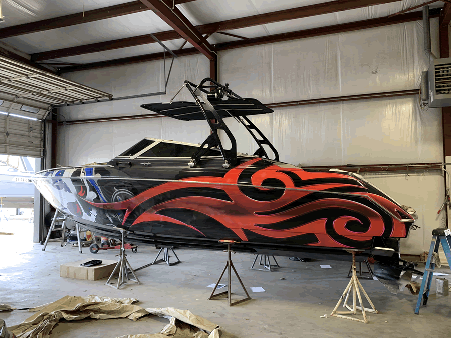 1997 Formula with FreeRide Wakeboard Tower