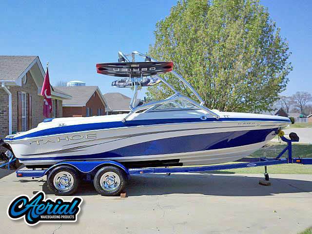 2008 Tahoe Q6 with Airborne 2.0 Wakeboard Tower — customer install photo