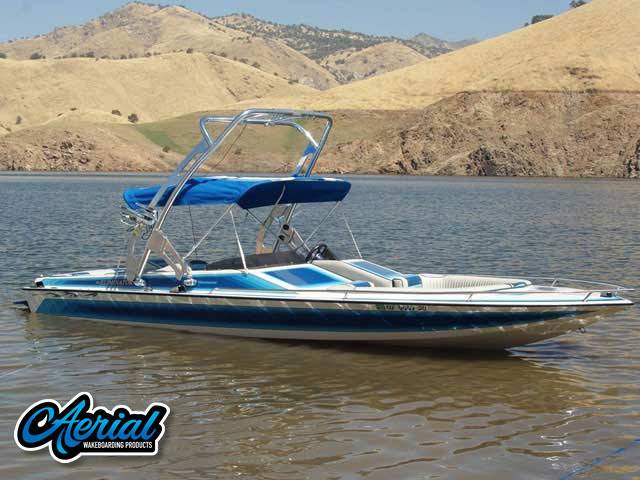 1987 Eliminator with FreeRide Wakeboard Tower