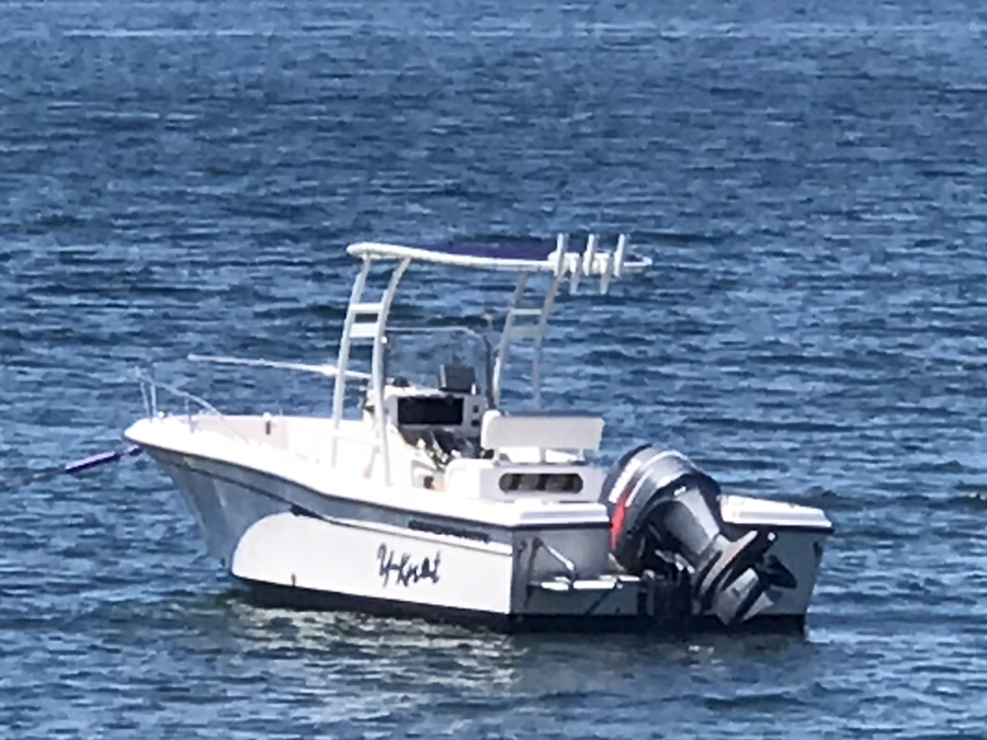 1998 Grady-White Escape 219 with SG300 Boat T-Top, customer install photo