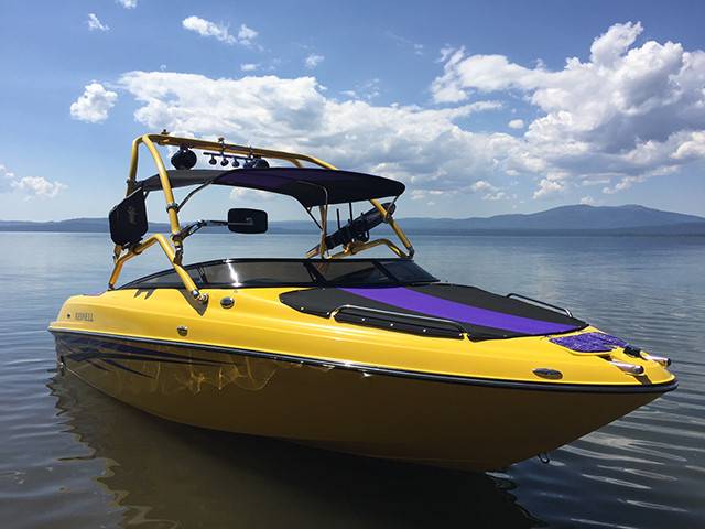 2006 Reinell 220 LSE Sport with Airborne Wakeboard Tower — customer install photo