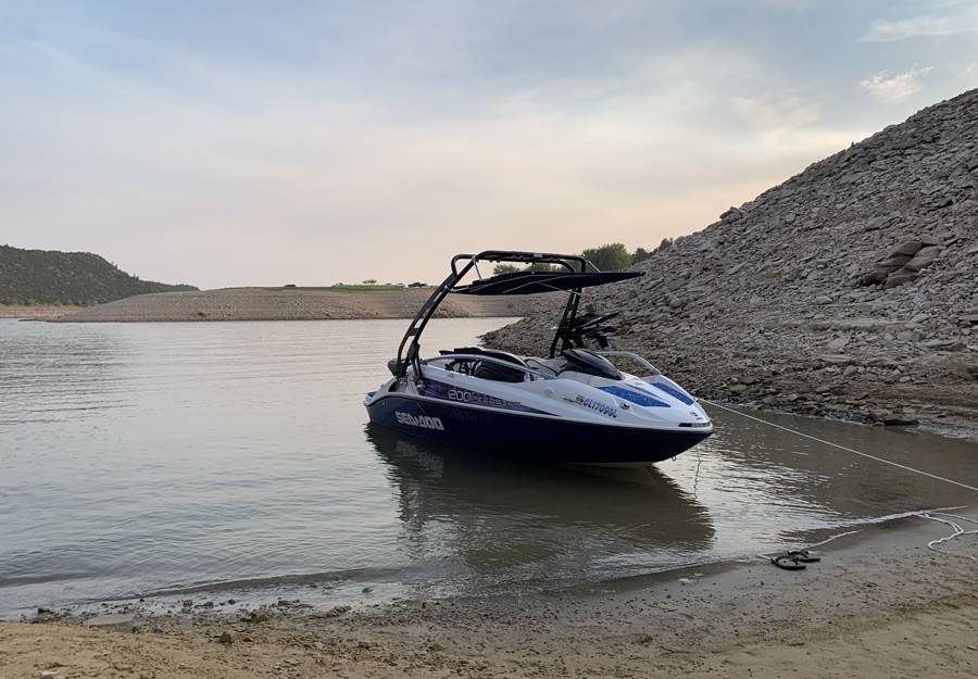 2007 Sea Doo Speedster with FreeRide Wakeboard Tower
